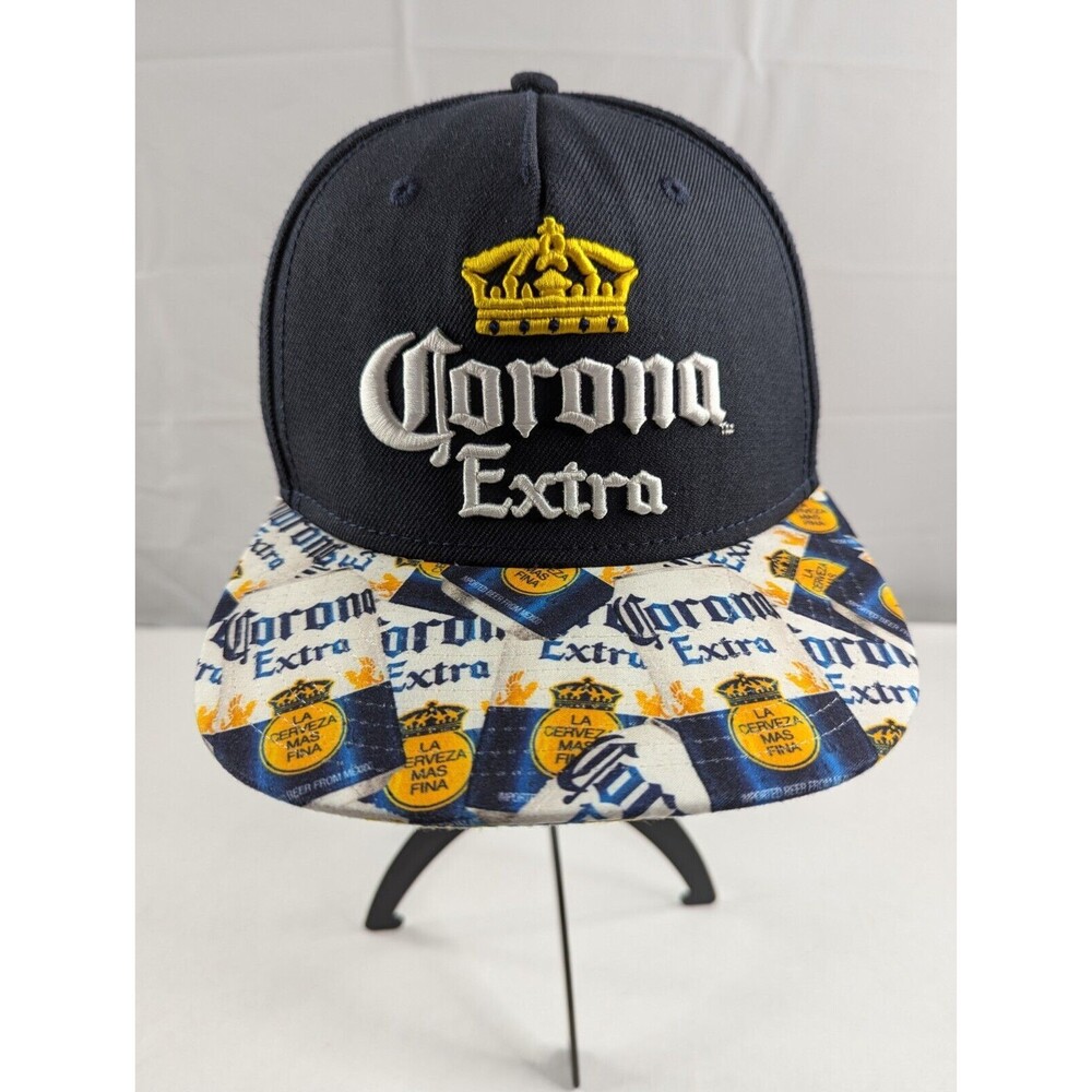 Corona Extra Beer Adjustable Fit Hat Cap La Cerveza Mas Fina Snapback Graphic